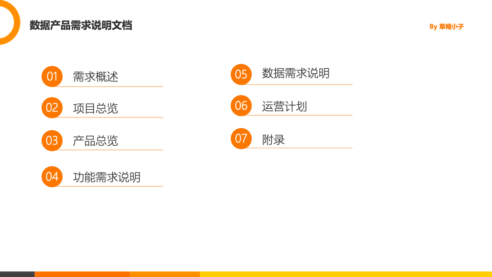 数据产品经理基础技能：数据需求说明文档怎么写？